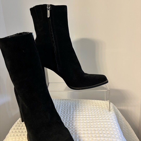 Sam Edelman Black Heeled Boots - Picture 4 of 13